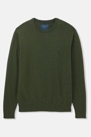 Joules Jarvis Green Crew Neck Knitted Jumper - Image 6 of 6