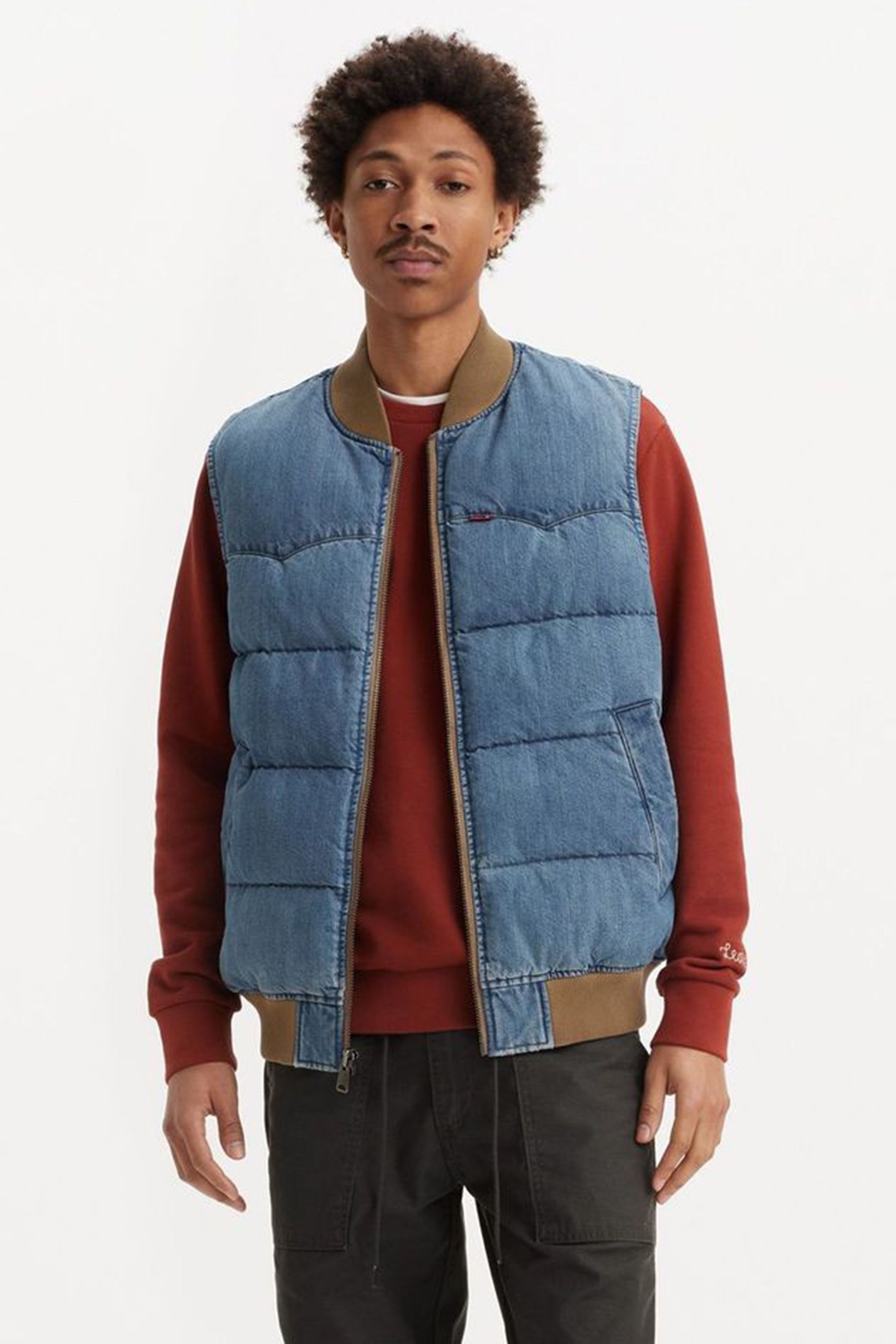 Levi's puffer vest sale