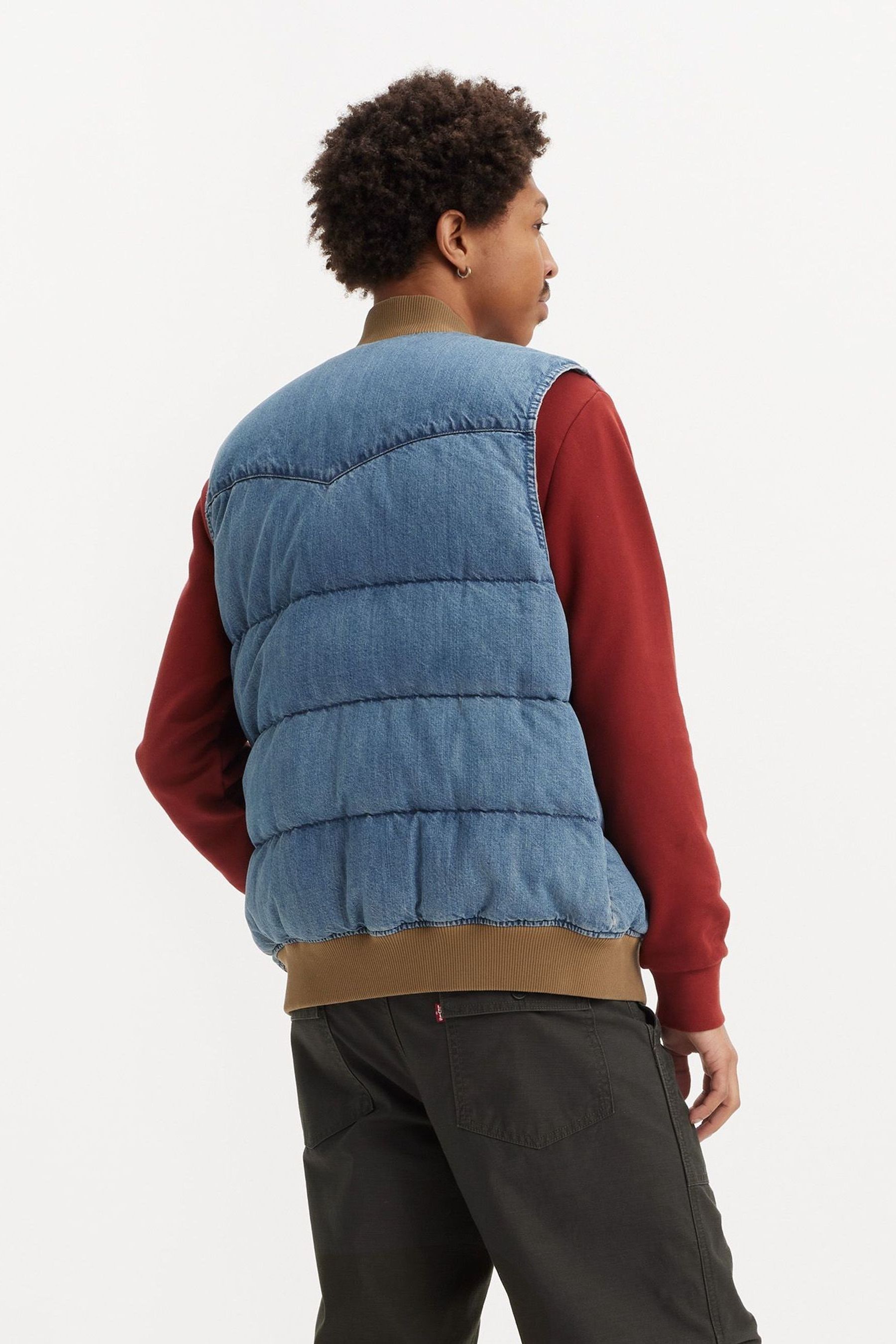 Levi's puffer vest store