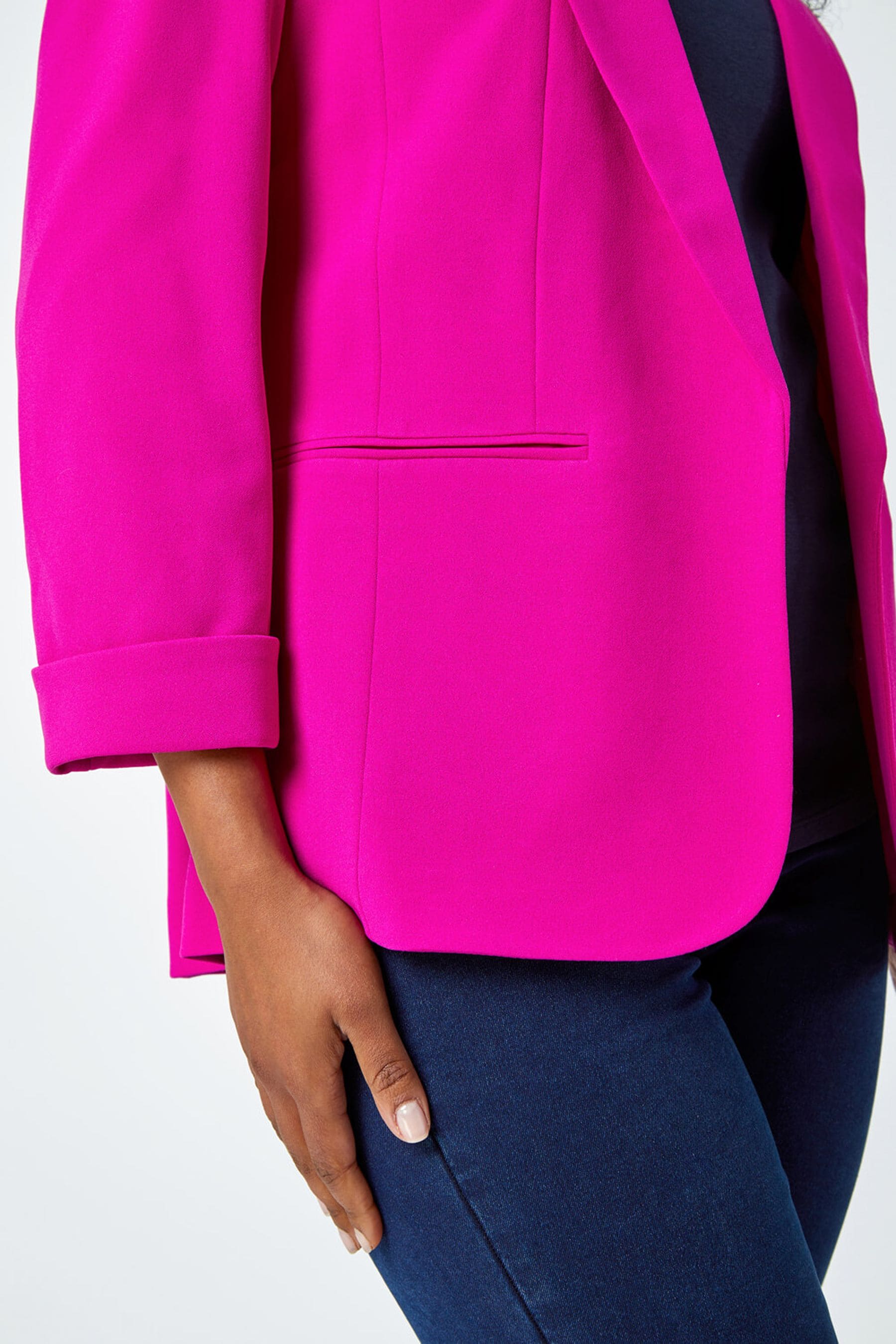 Petite stretch blazer on sale