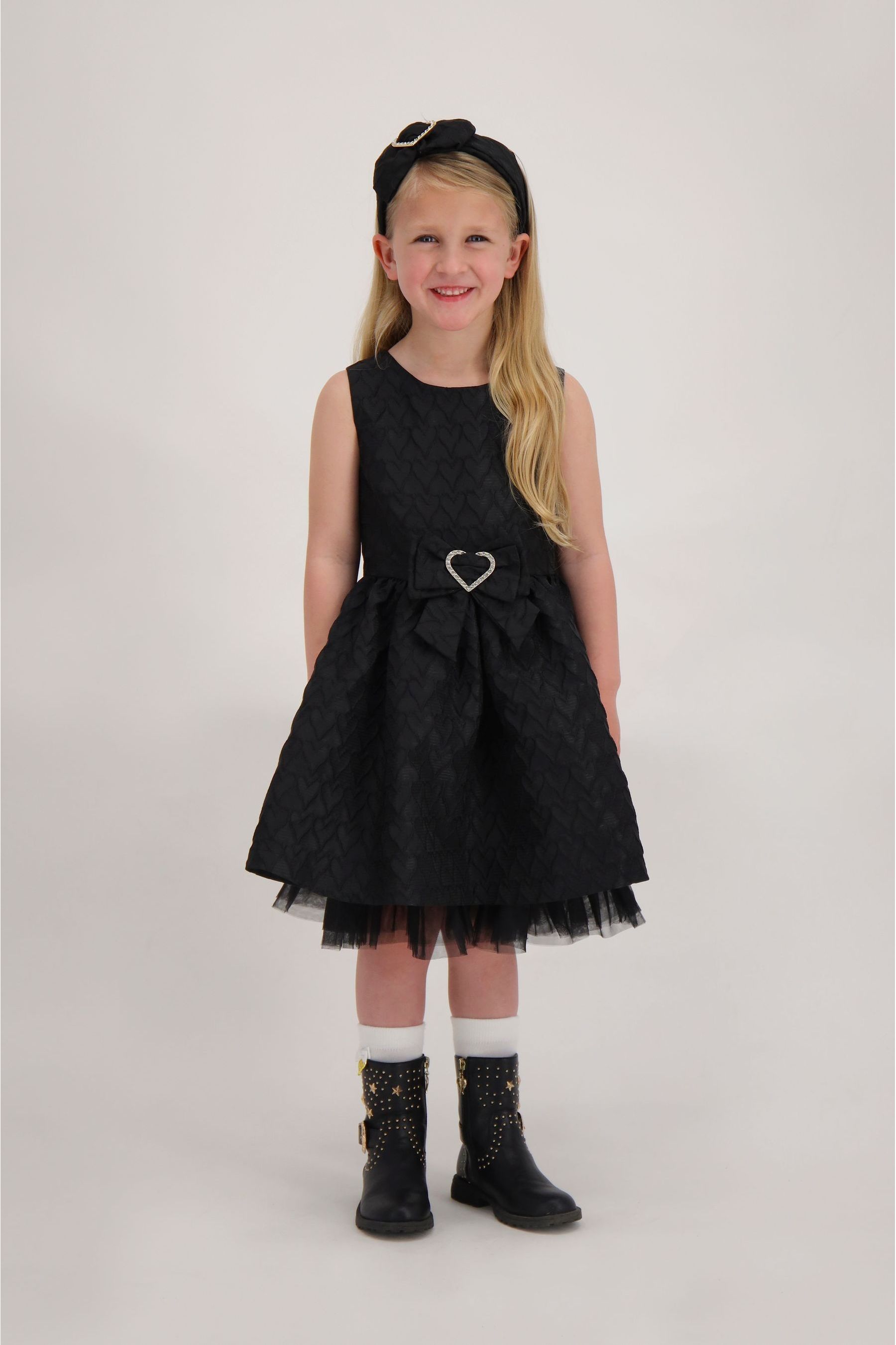 Buy Angels Face Monty Jacquard Heart Dress from Next Luxembourg