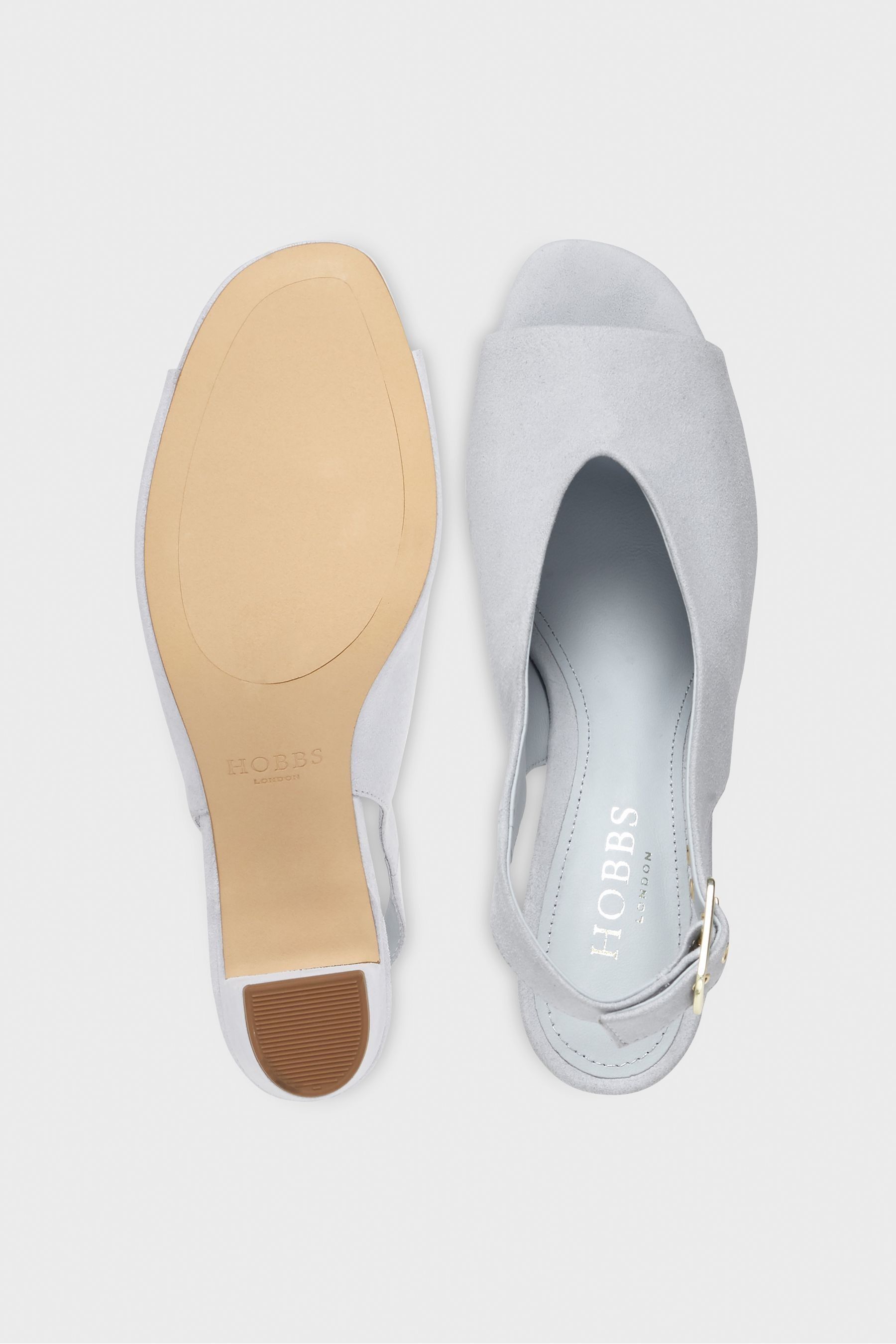 Hobbs Blue Whiite Kali Sandals