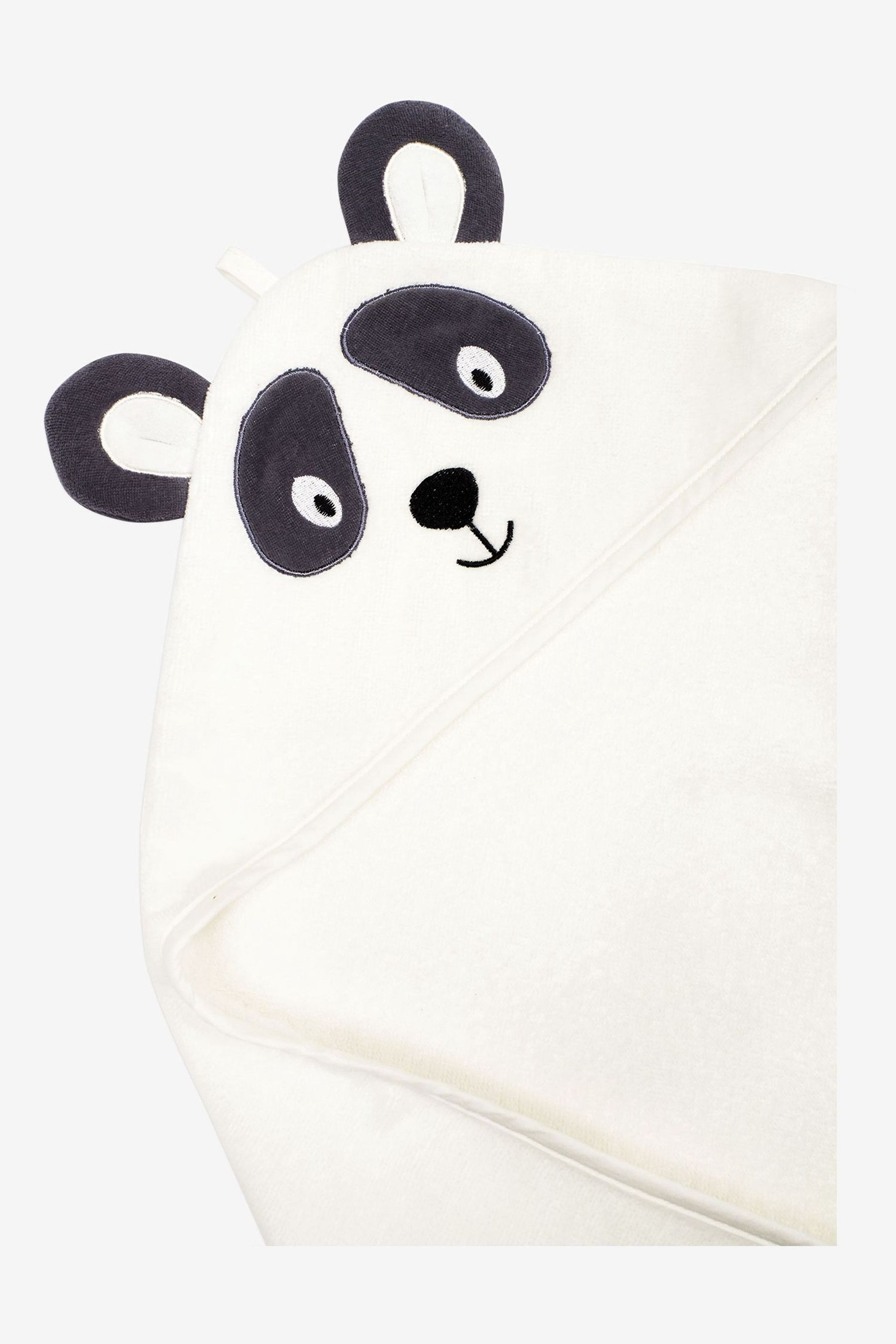 Buy JoJo Maman Bebe Panda Hooded Towel from Next Luxembourg