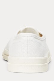 Polo Ralph Lauren Essence 100 Canvas Cap Toe Trainers - Image 3 of 4