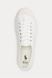 Polo Ralph Lauren Essence 100 Canvas Cap Toe Trainers - Image 4 of 4