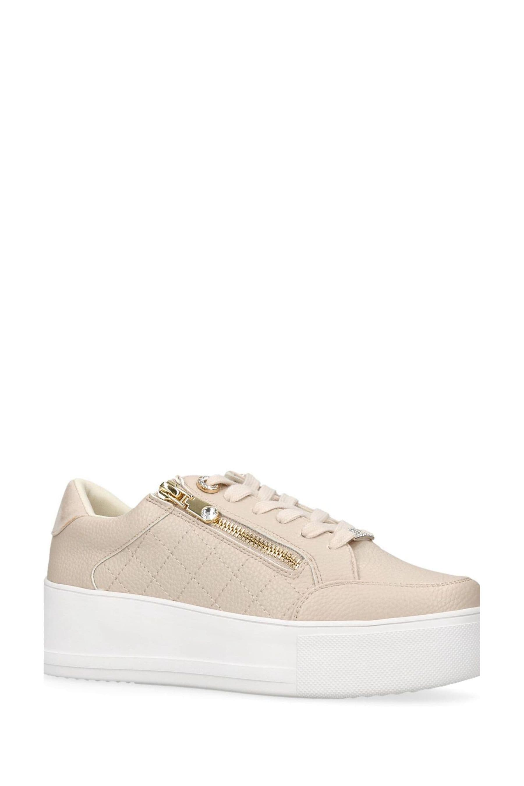 Carvela jasper hotsell glitter trainers