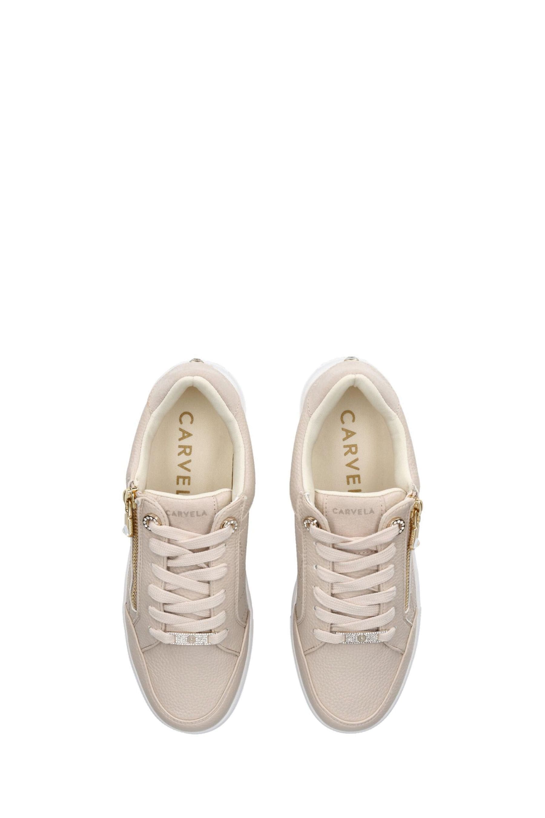 Buy Carvela Cream Jive Zip Trainers from the Next UK online shop