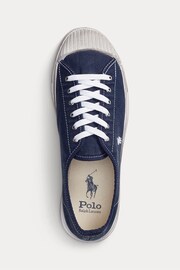 Polo Ralph Lauren Essence 100 Canvas Cap Toe Trainers - Image 4 of 4
