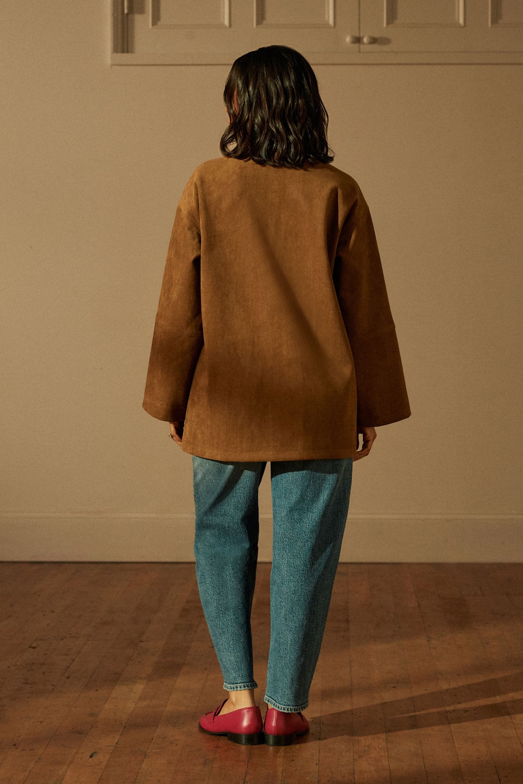 Next faux suede jacket hotsell