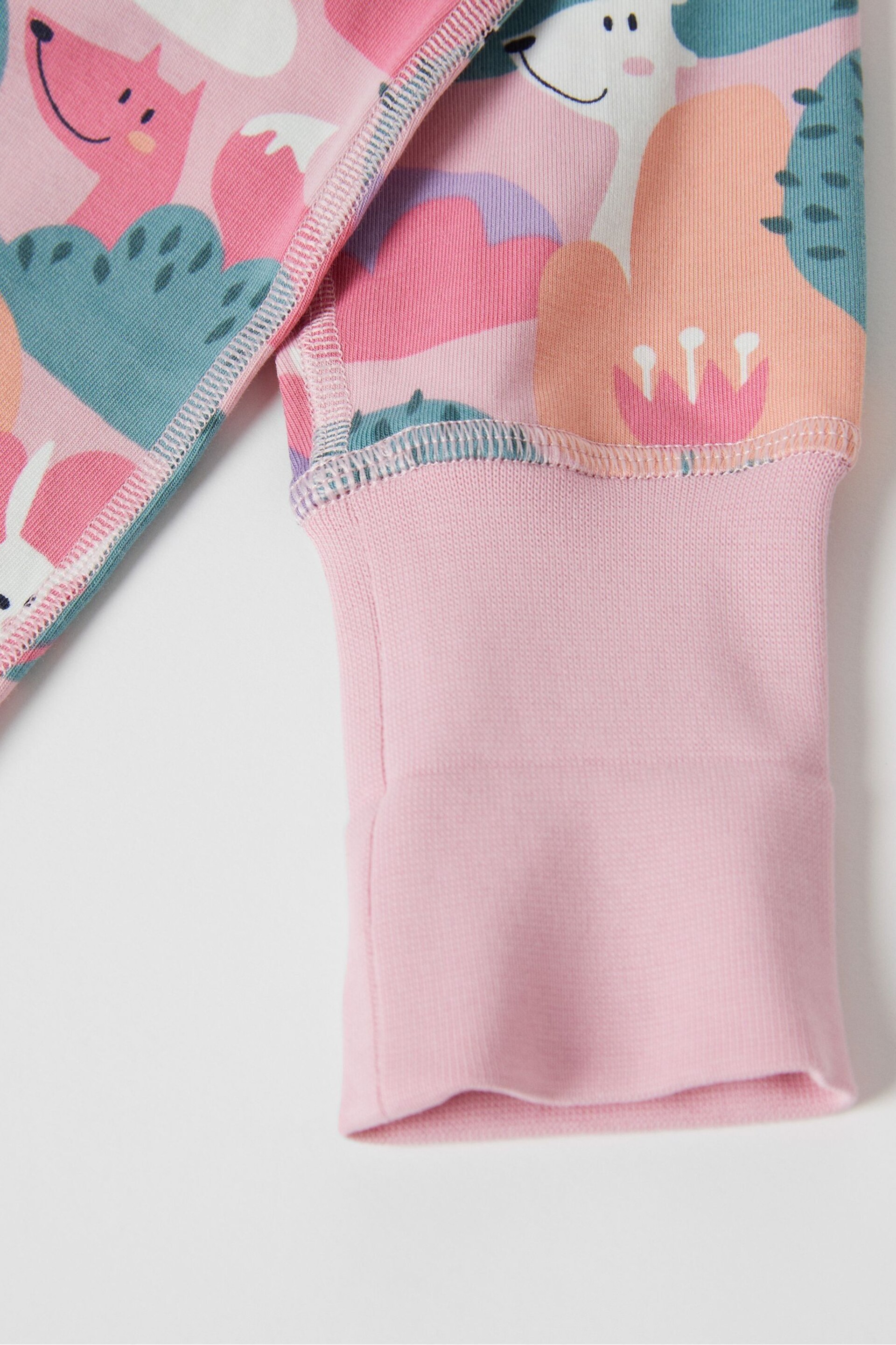 Polarn O Pyret Organic Cotton Sleepsuit - Image 3 of 4