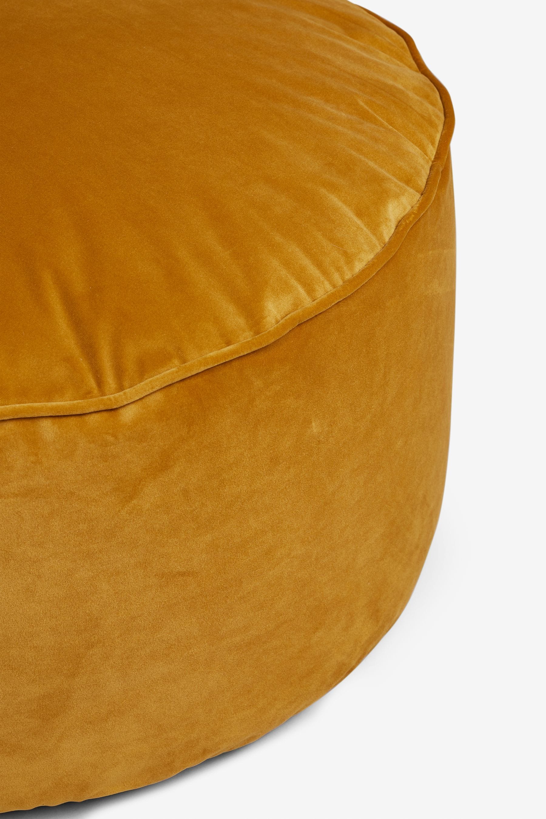 Opulent clearance velvet pouffe