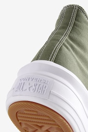 Converse Green Chuck Taylor All Star Move Trainers - Image 8 of 9