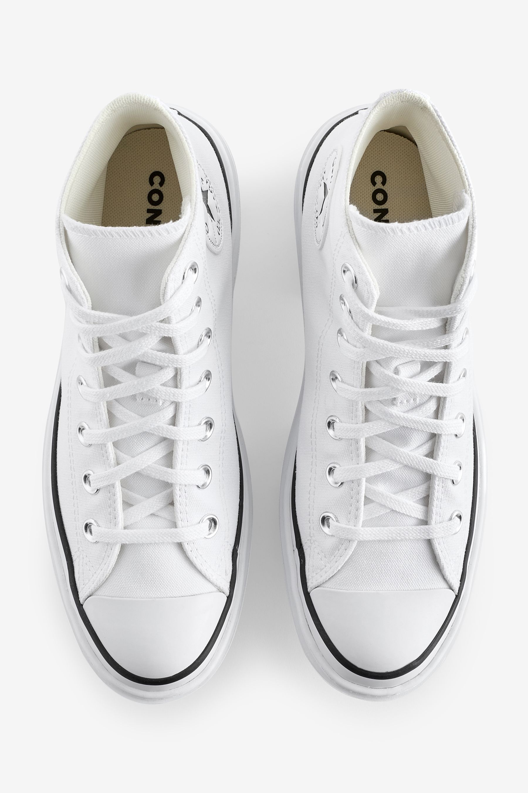 Converse white canvas sneakers shop