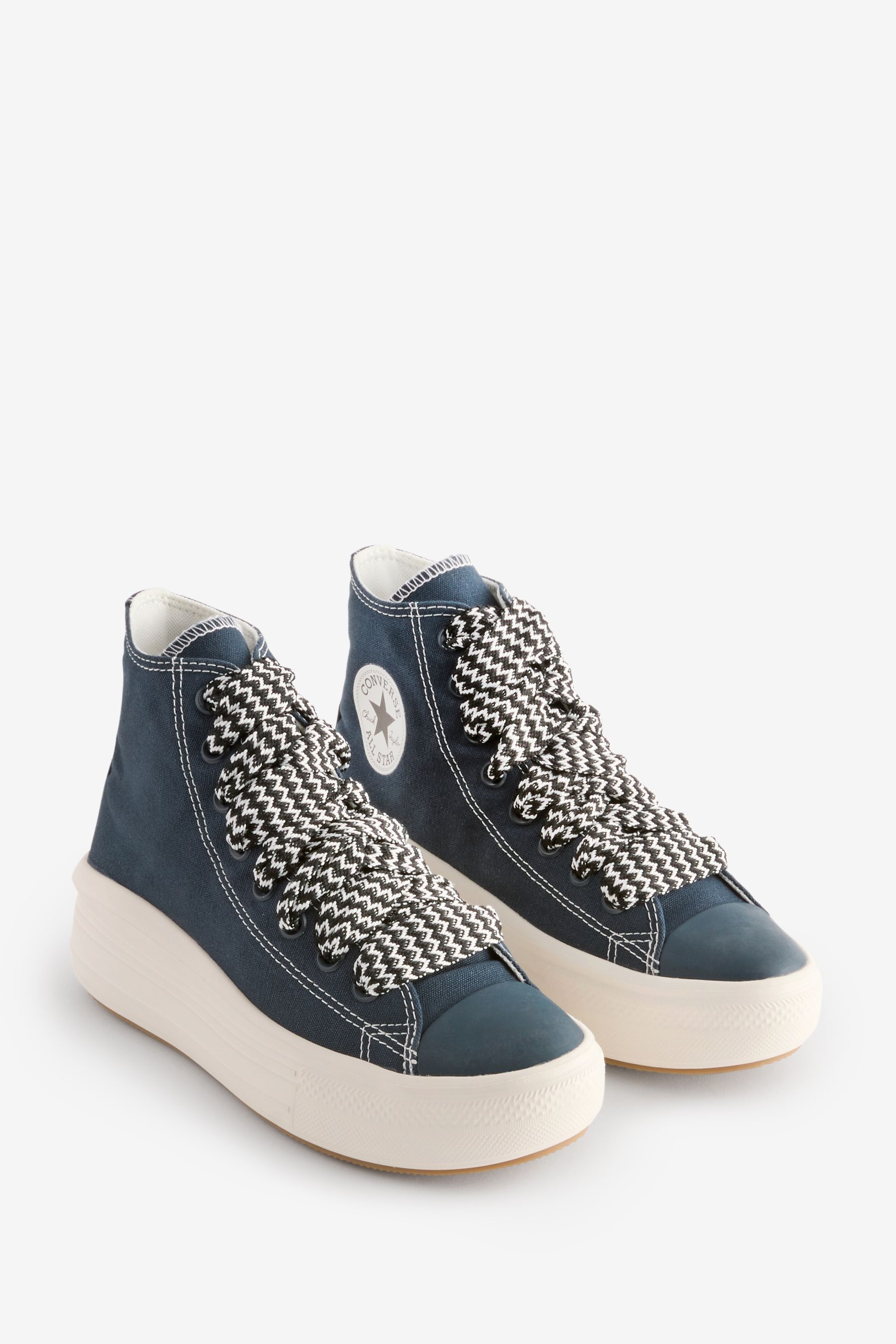 White and navy converse cheap
