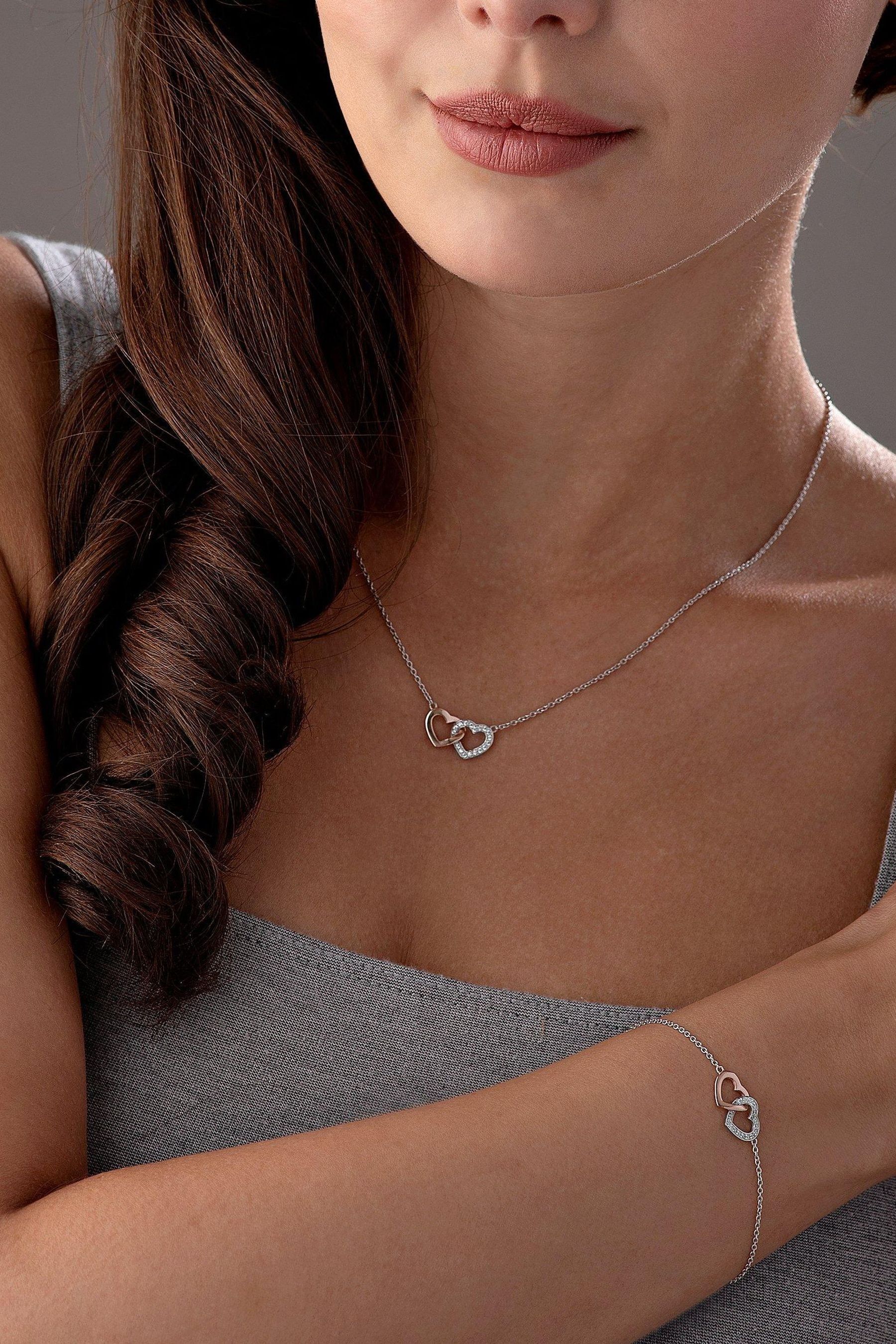 Beaverbrooks on sale heart bracelet