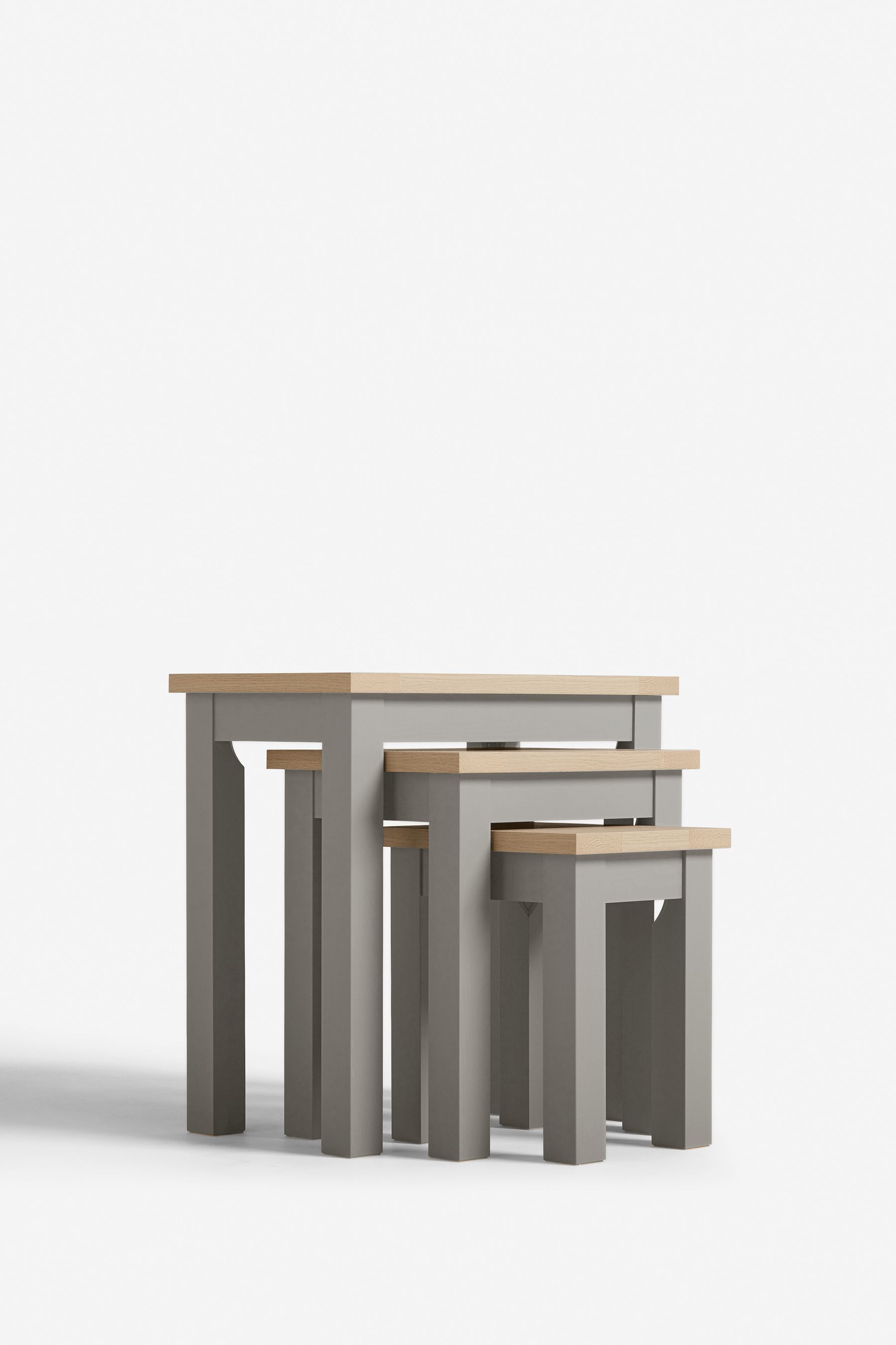 Malvern nest top of 3 tables