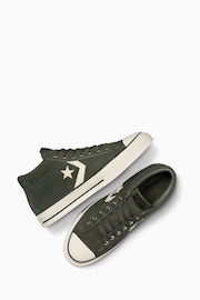 Converse Grey Chuck Taylor All Star Teddy Trainers - Image 6 of 9