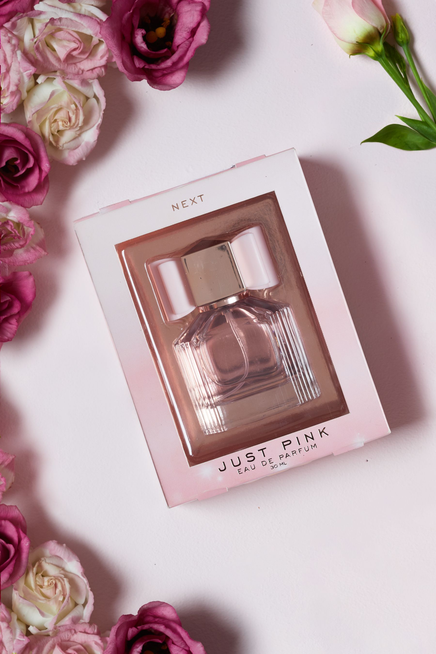 Lacoste just pink perfume top