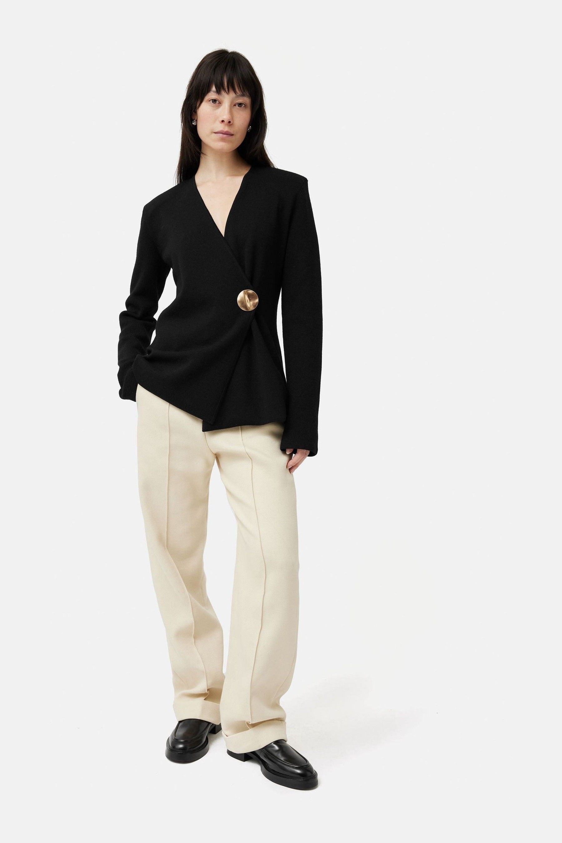 Buy Jigsaw Black Milano Gold Disc Jacket from the Next UK online shop