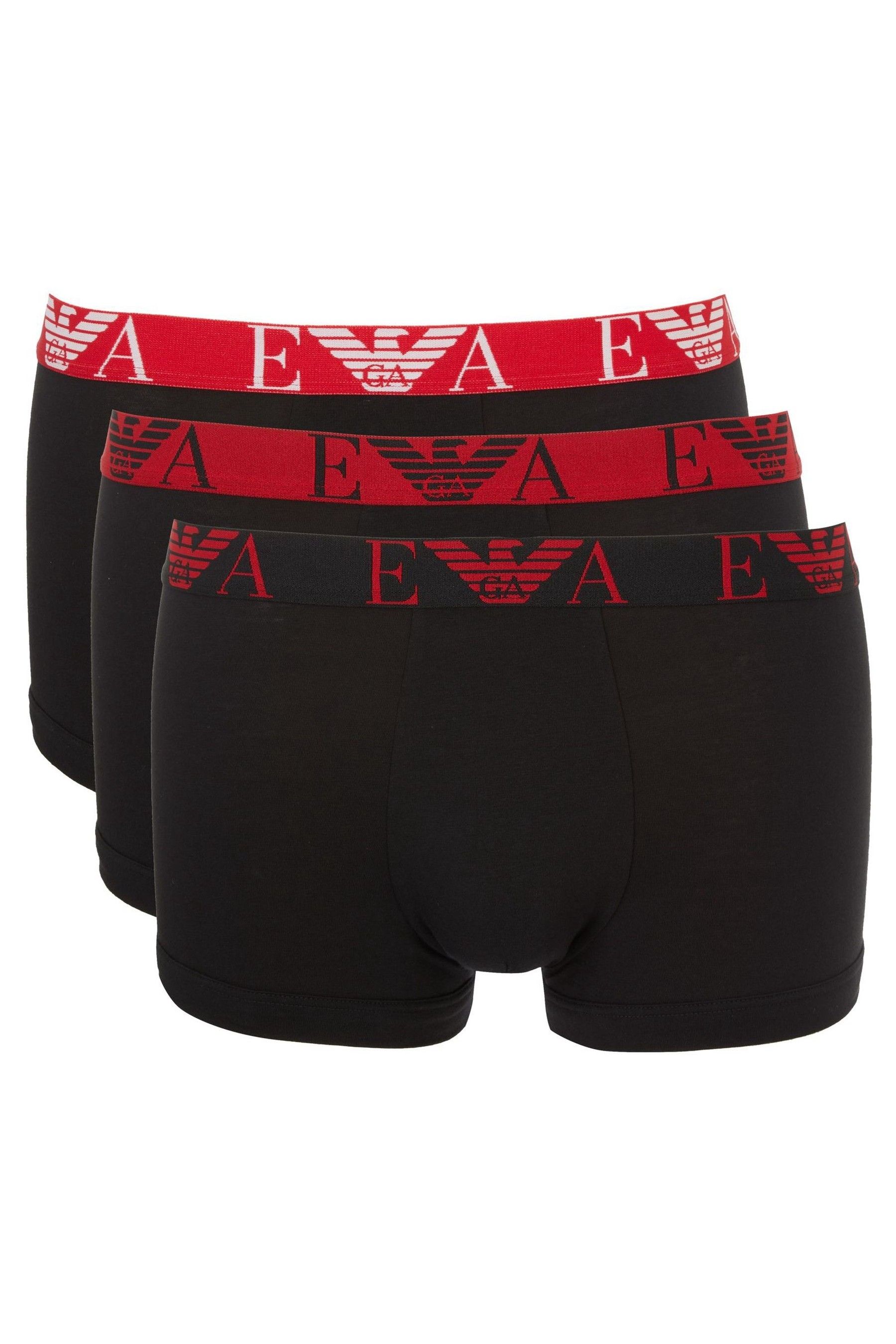 Buy Emporio Armani Logo Waistband Boxers 3 Pack from the Next UK online shop