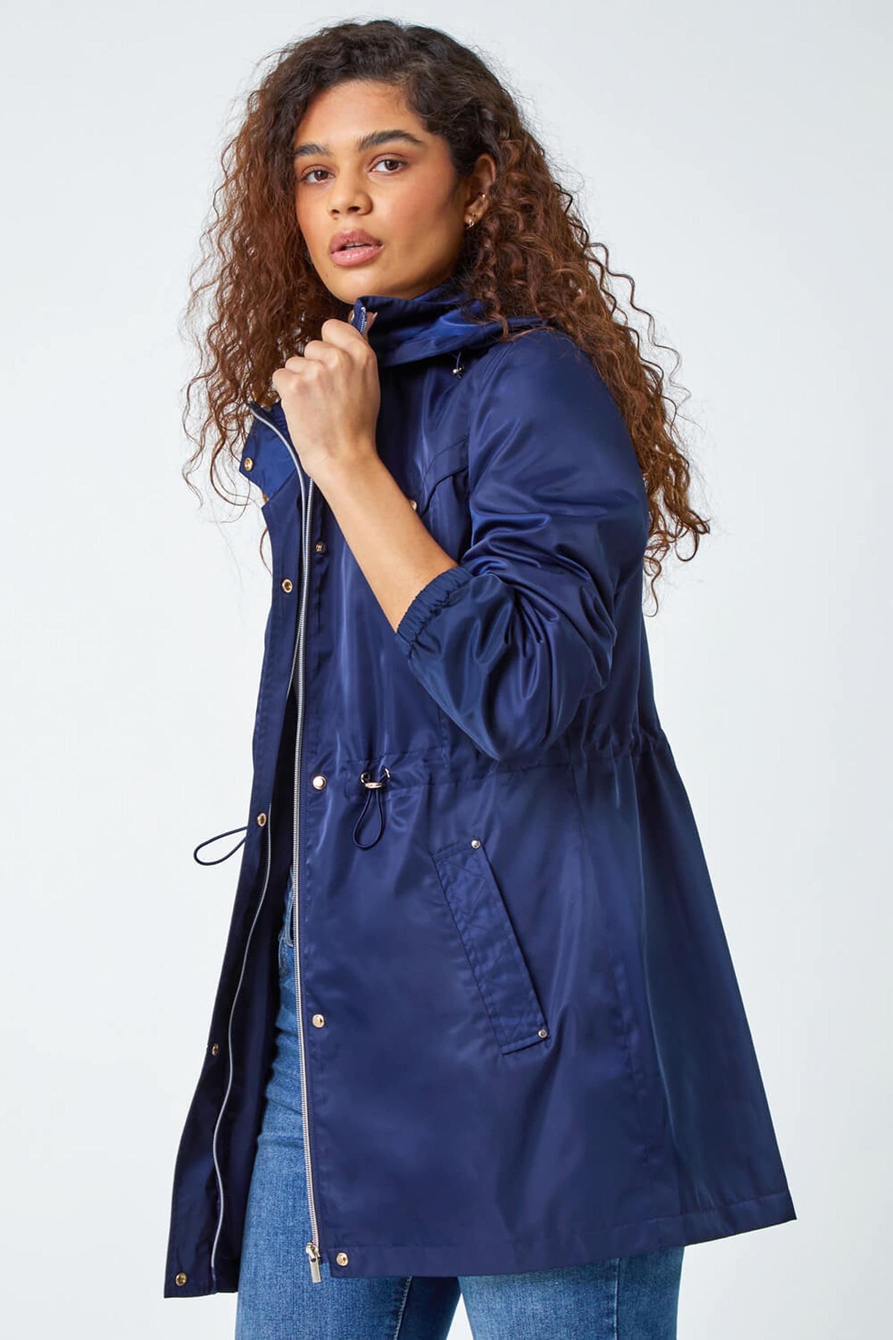 Lightweight shower coats clearance