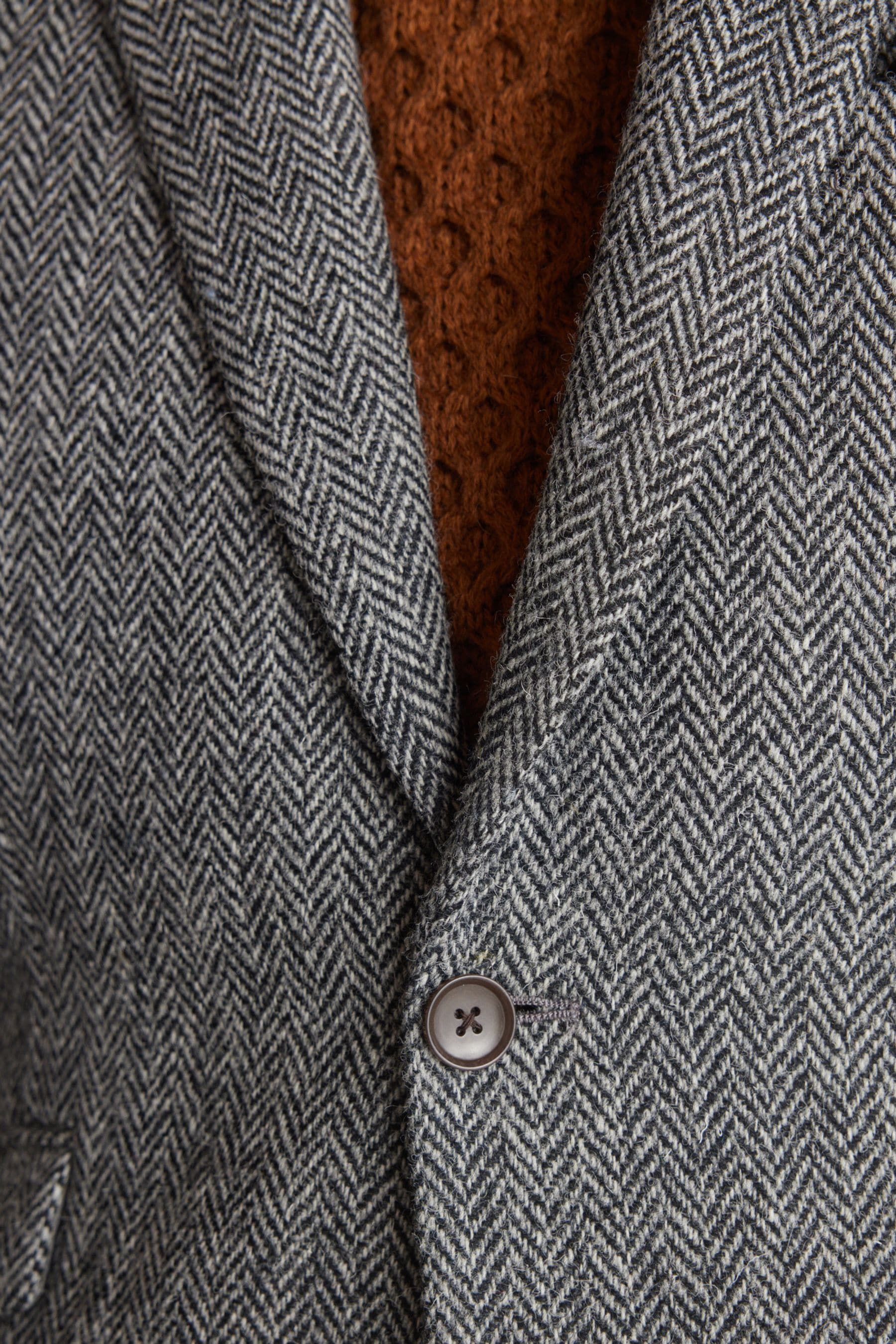 Buy Grey Signature Harris Tweed British Wool Blazer from the Next UK online shop