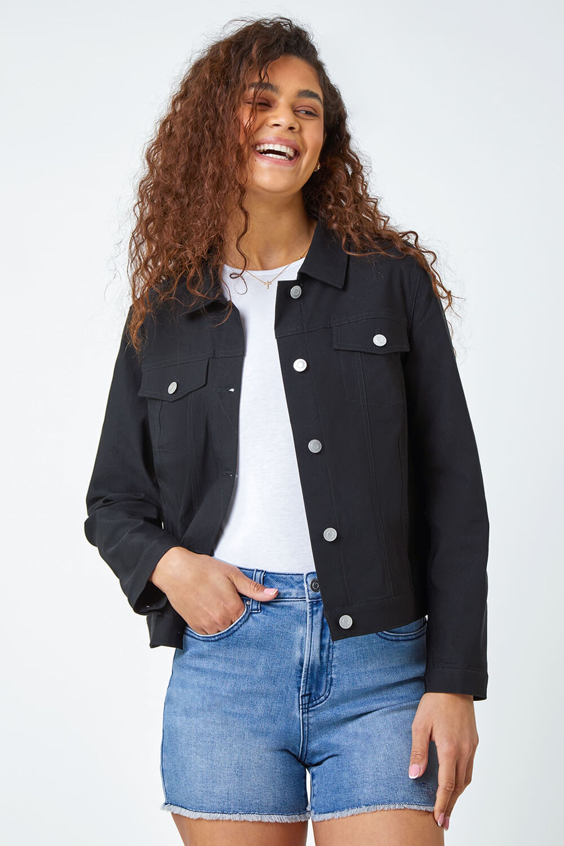 Roman denim jacket hotsell