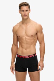 Superdry Black/Neon Boxers 3 Pack - Image 5 of 6