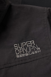 Superdry Black Surplus Nylon Hooded Bomber Jacket - Image 6 of 7