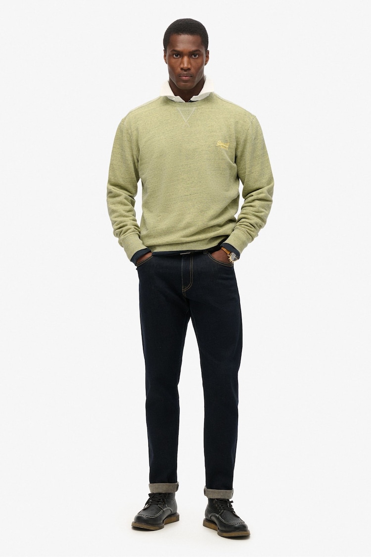 Superdry Lemon Drop Marl Crew Sweater - Image 2 of 4