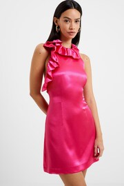 French Connection Adora Satin Dress - Image 4 of 5
