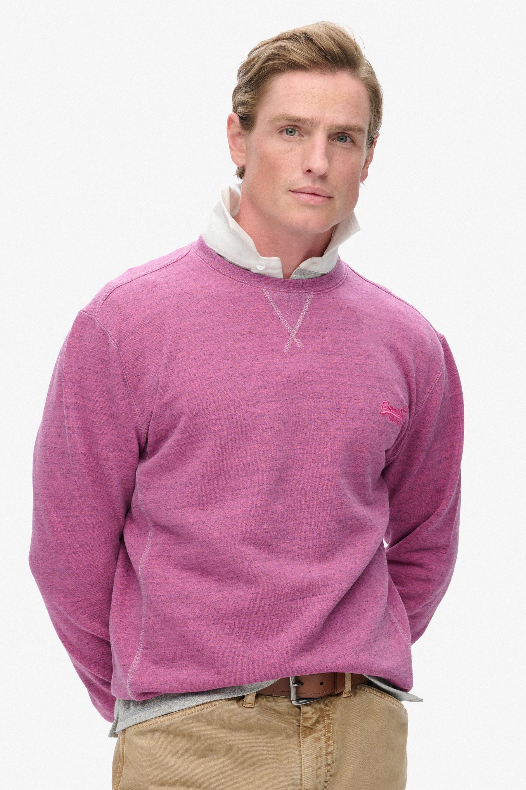 Superdry pink sweater on sale