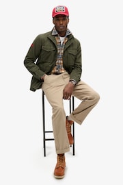 Superdry Green Rookie Military Jacket - Image 3 of 6