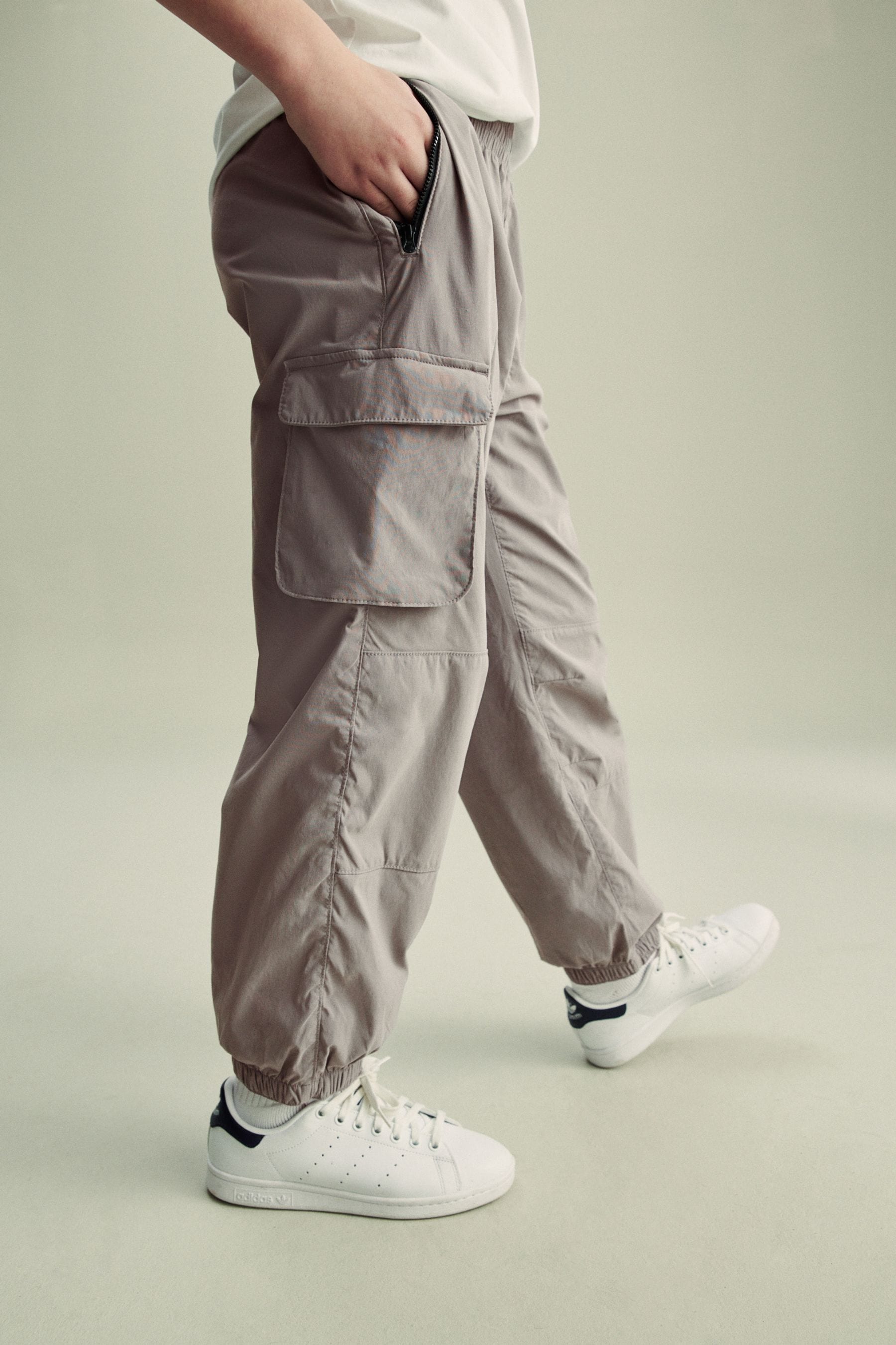 Buy Grey NASA Cargo Trousers 3 16yrs from Next Luxembourg