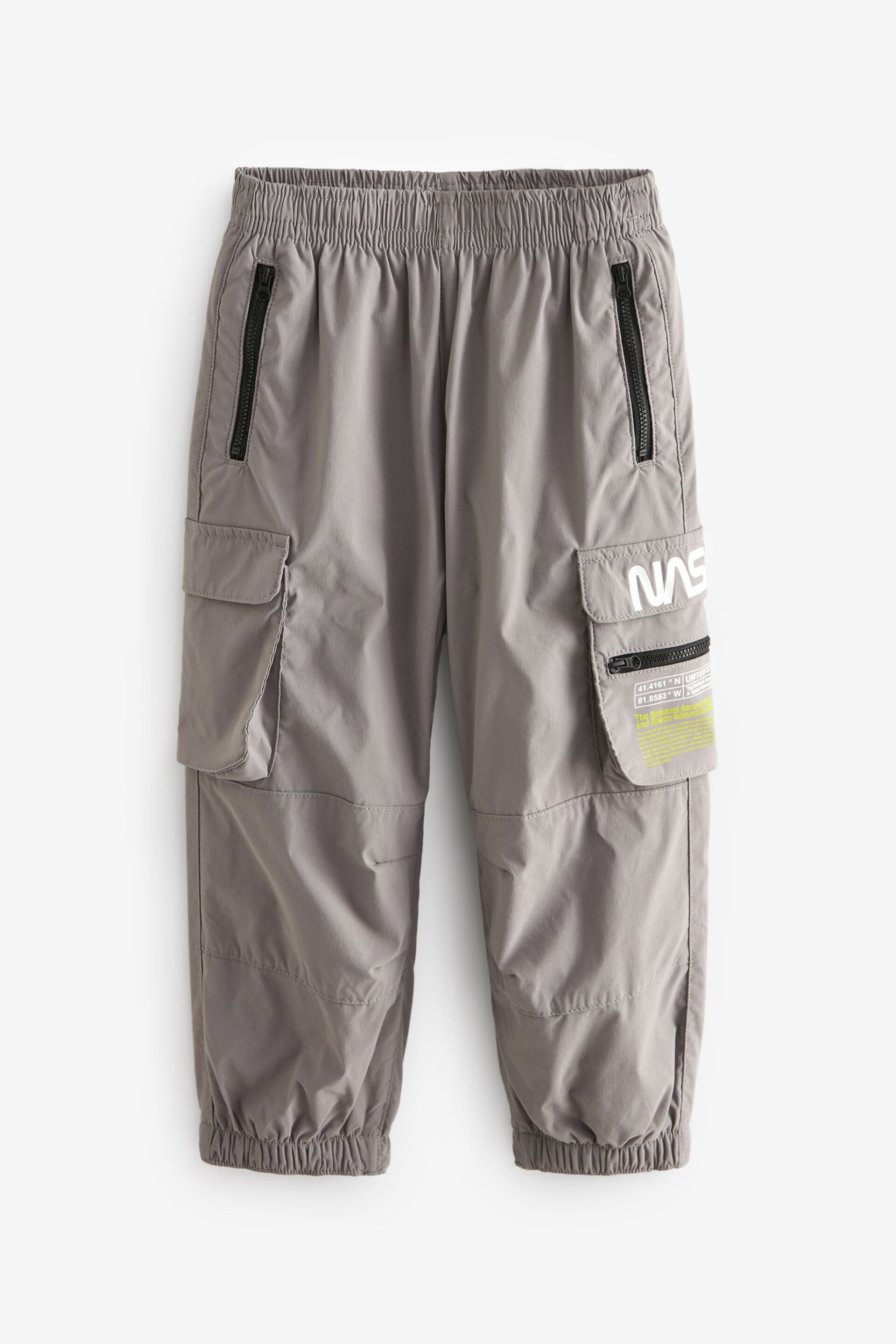 Grey NASA Cargo Trousers (3-16yrs) - Image 5 of 8