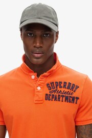 Superdry Denver Orange 100% Cotton Vintage Athletic Polo Shirt - Image 3 of 6