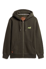 Superdry 100% Cotton Essential Logo Zip-Up Hoodie - Image 4 of 6