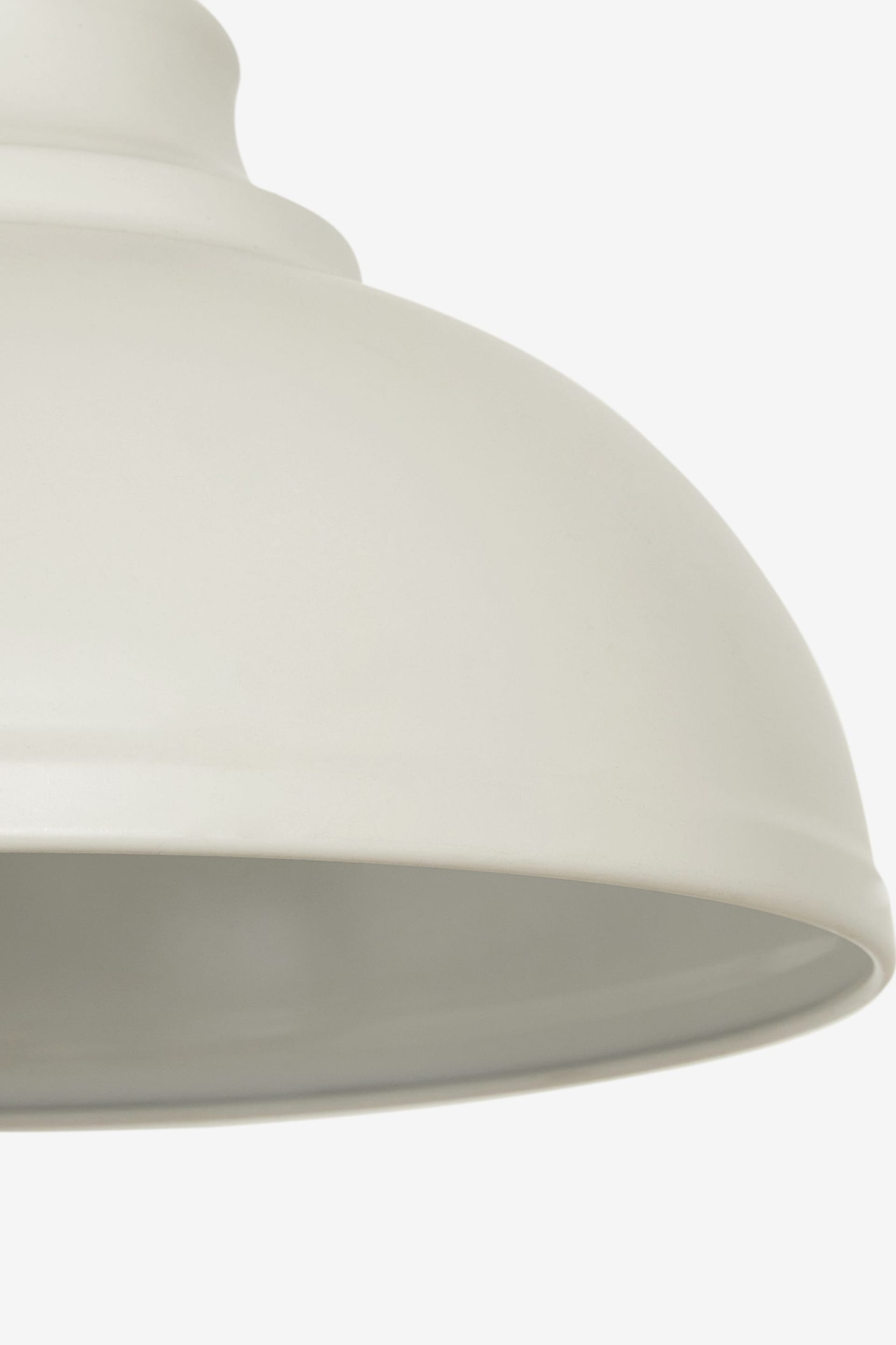 Cream Dixon Easy Fit Pendant Lamp Shade - Image 3 of 4