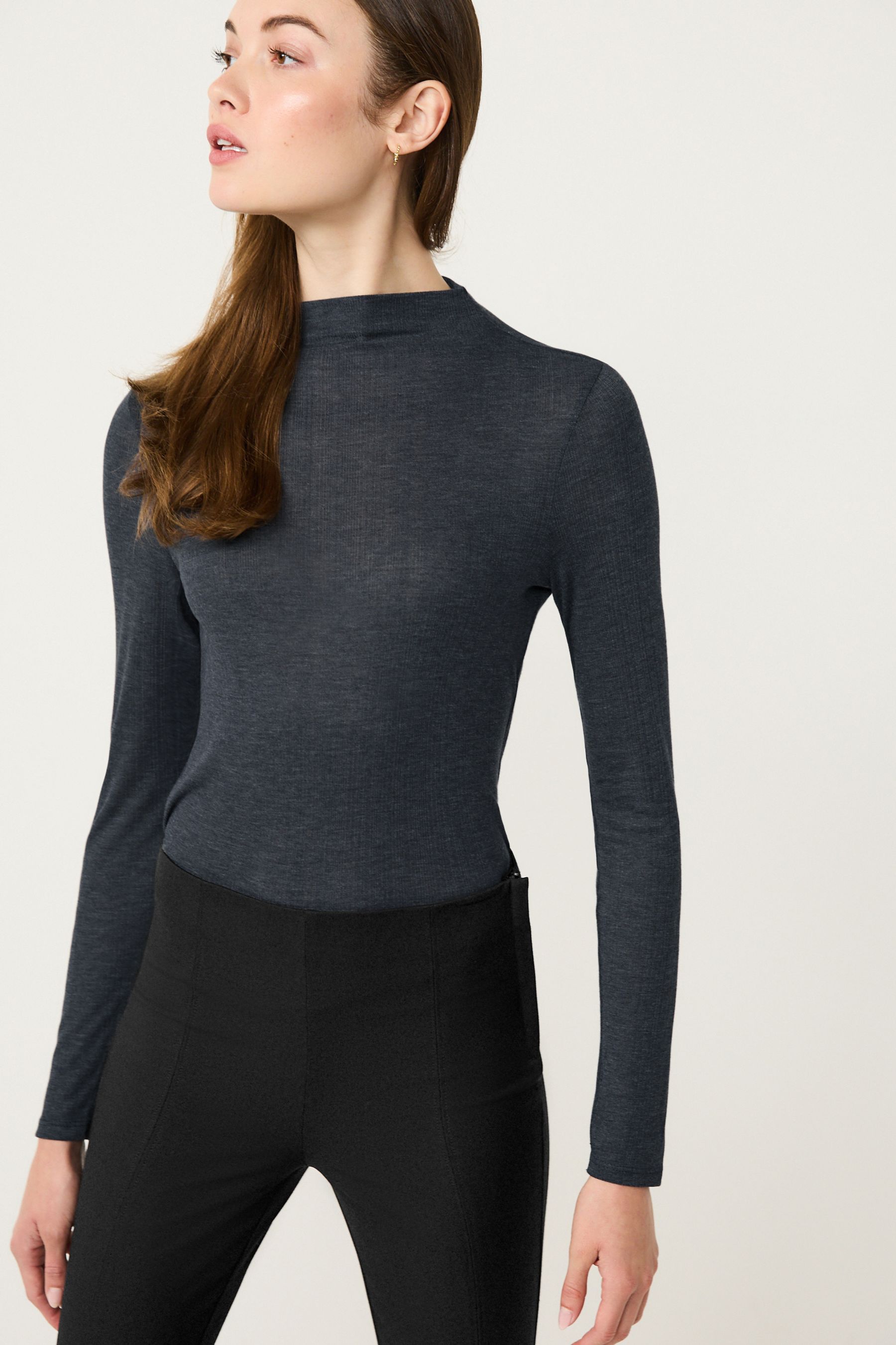 Semi sheer top online