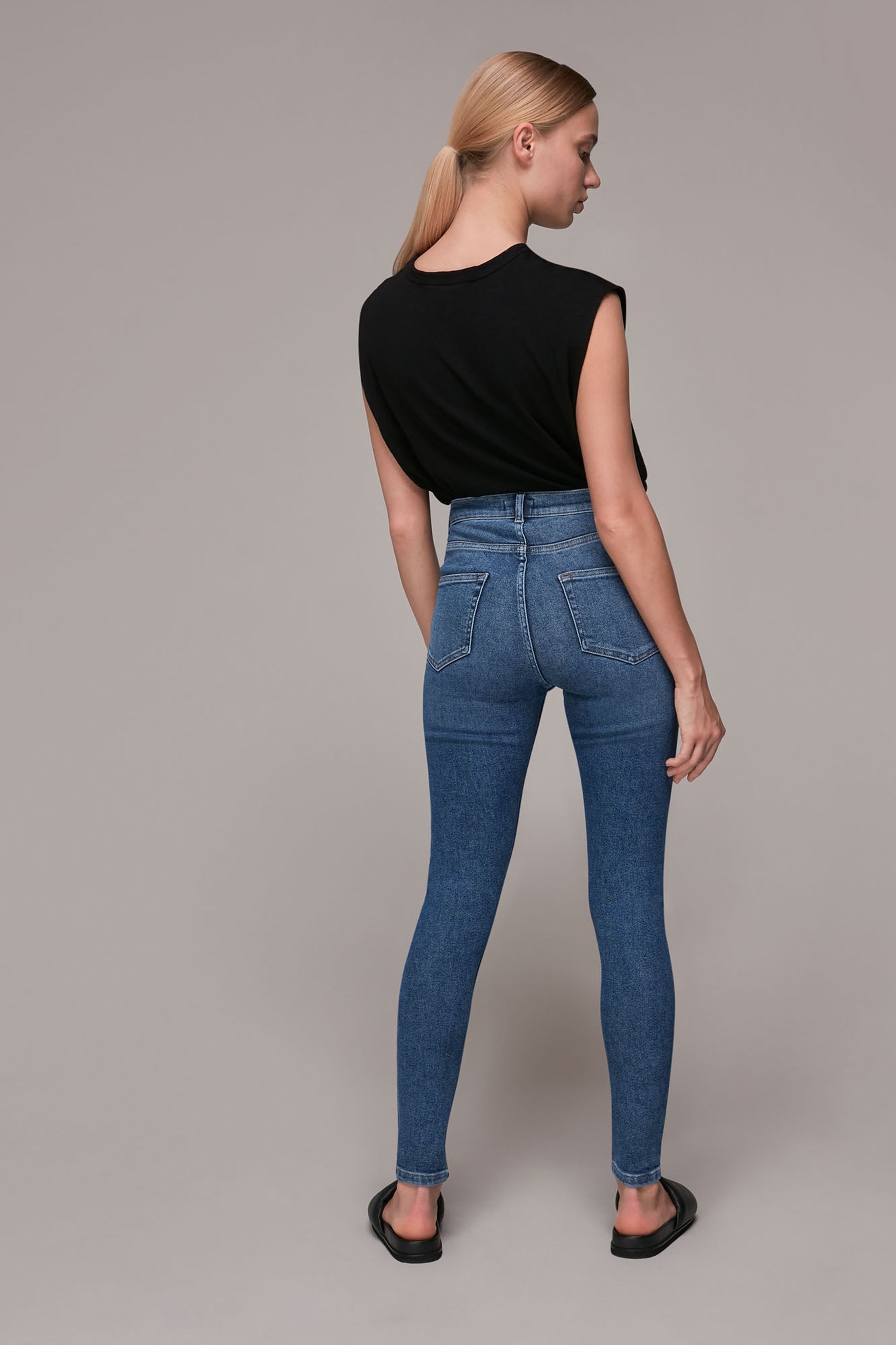 Buy Whistles Denim Sculpt Skinny Jeans from Next Luxembourg
