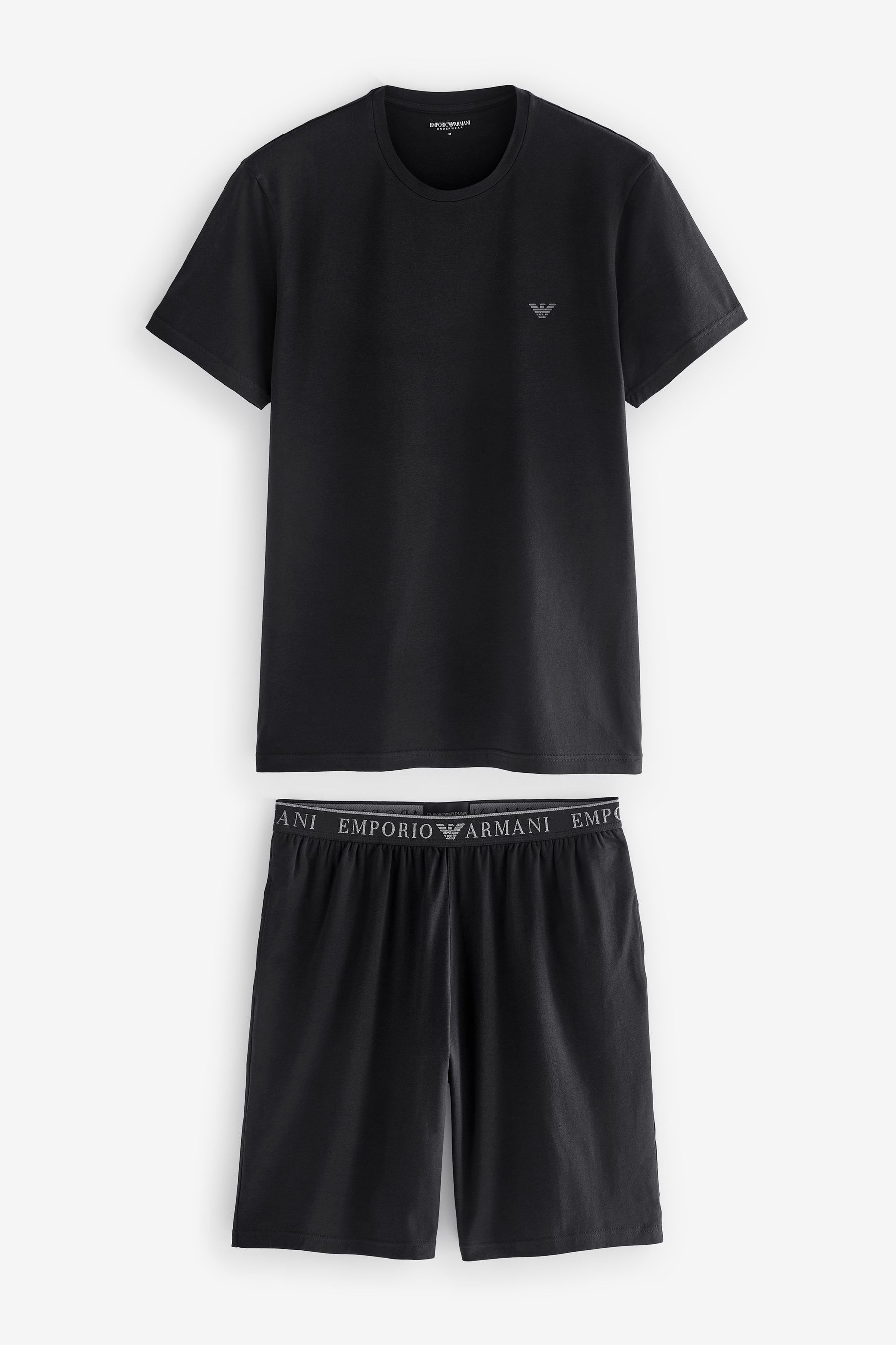 Armani pyjama shorts discount