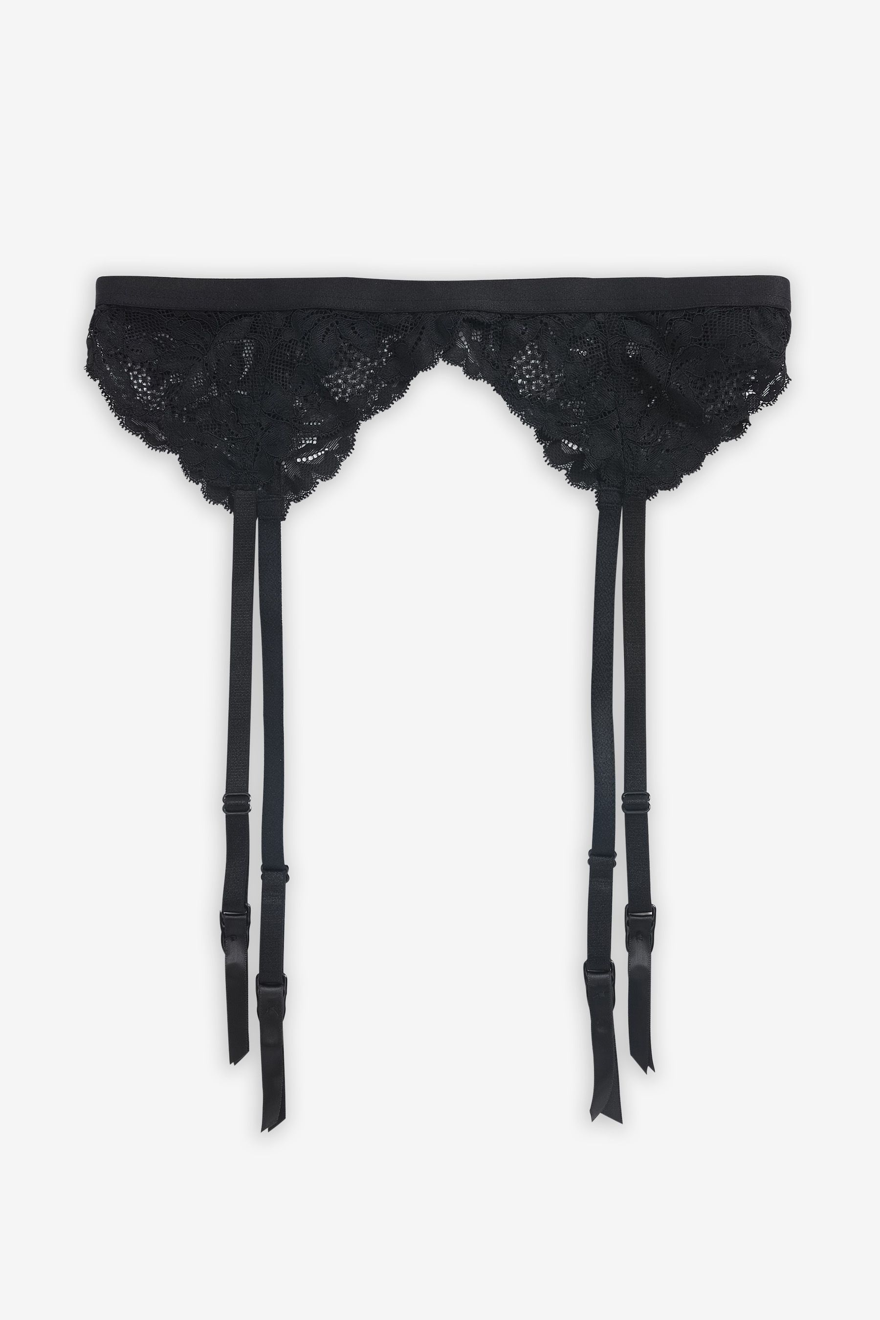 Black suspender belt clearance
