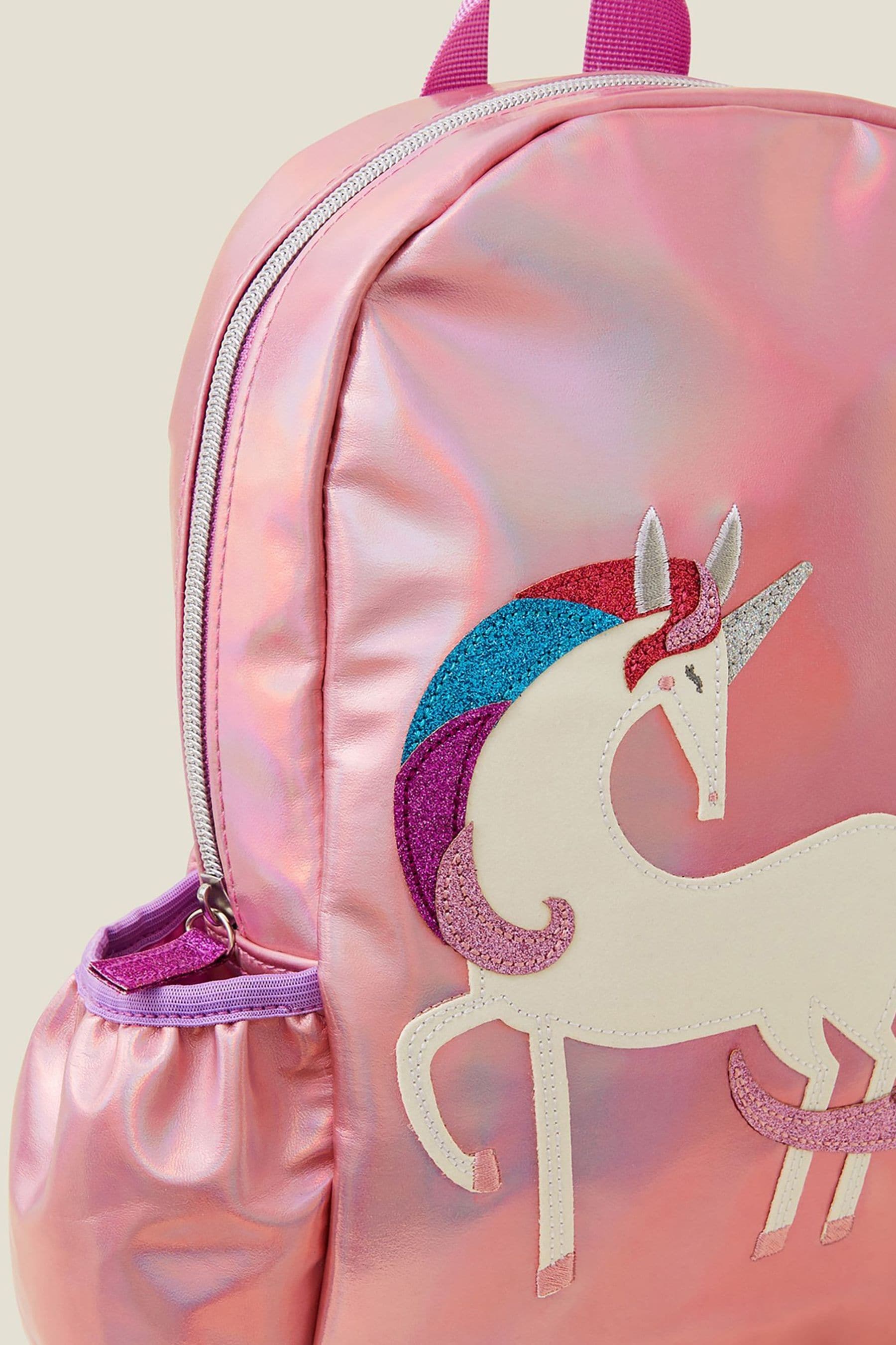 Buy Accessorize Pink Girls Unicorn Backpack from the Next UK online shop