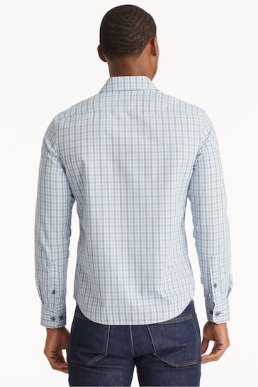 UNTUCKit Blue Wrinkle-Free Tall Slim Fit Durif Shirt