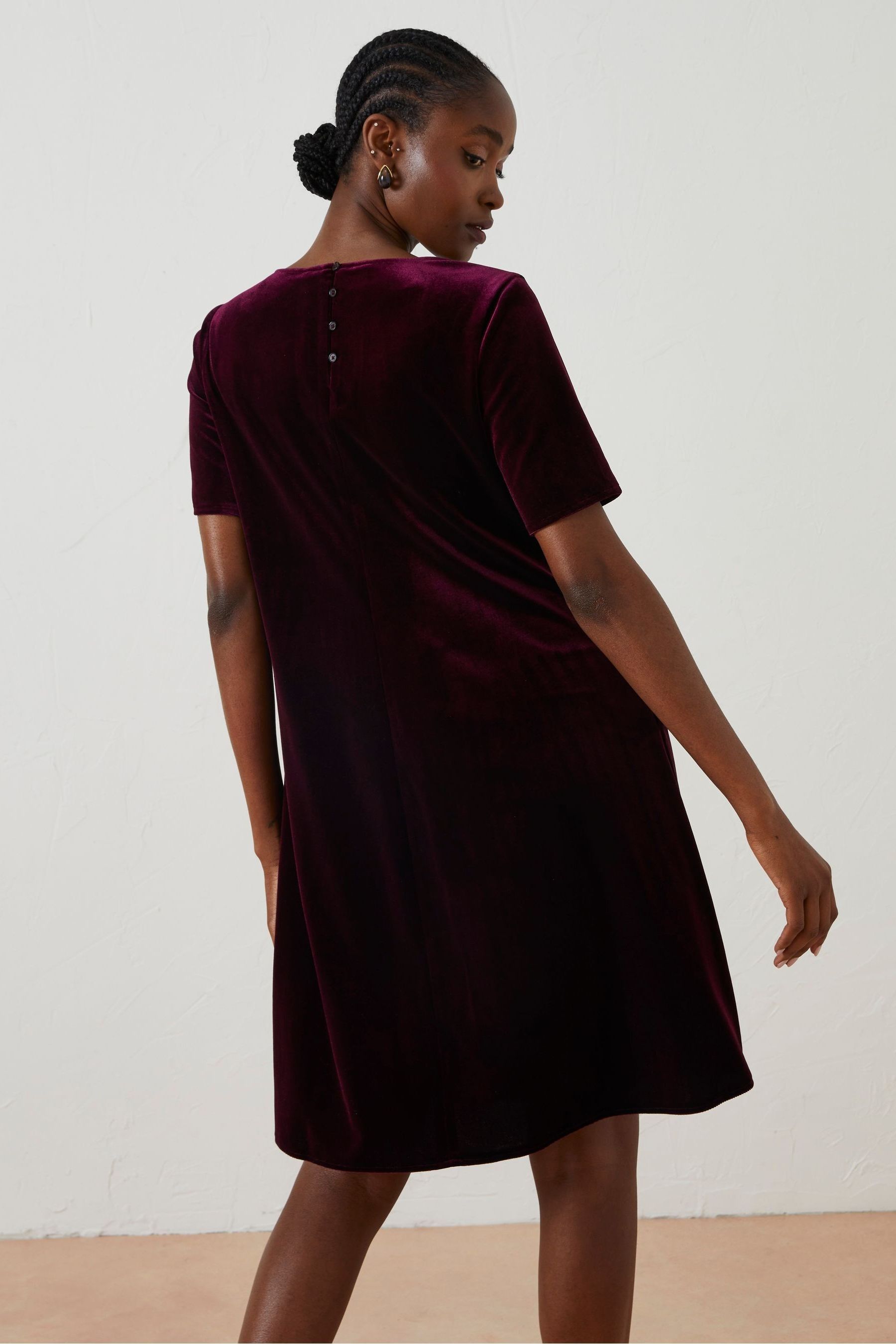 Fatface velvet simone dress online