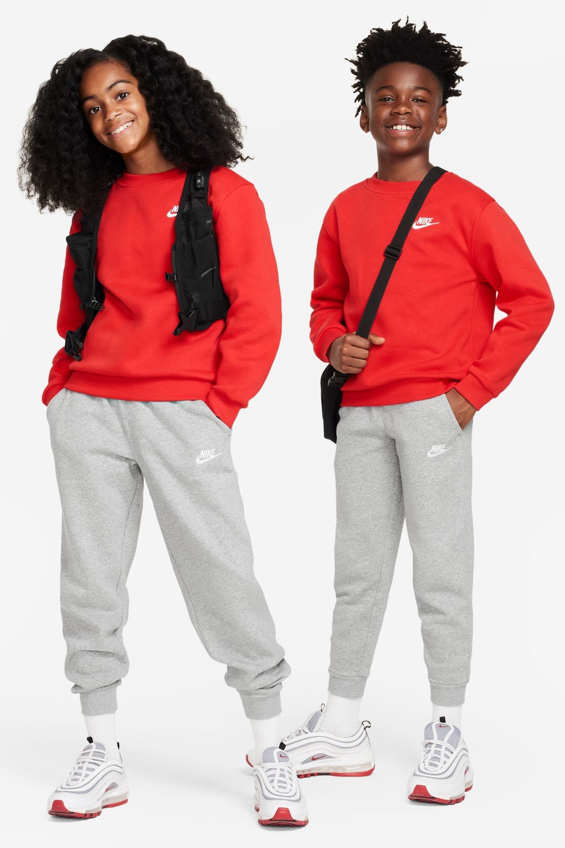 Buy Nike Dark Grey Heather Club Fleece Joggers from Next Armenia