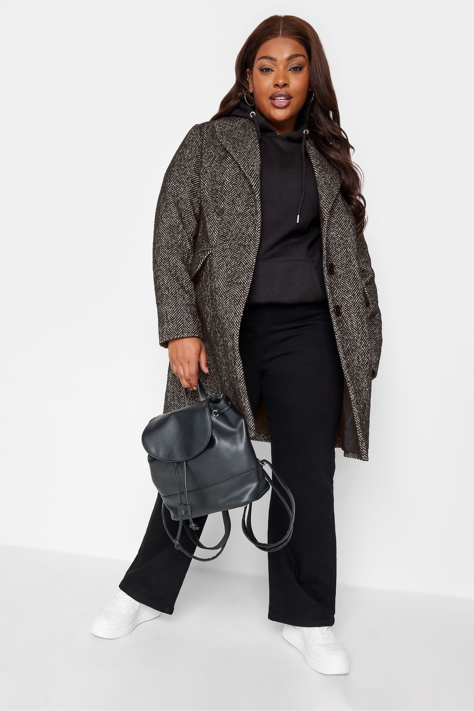 Next outlet herringbone coat