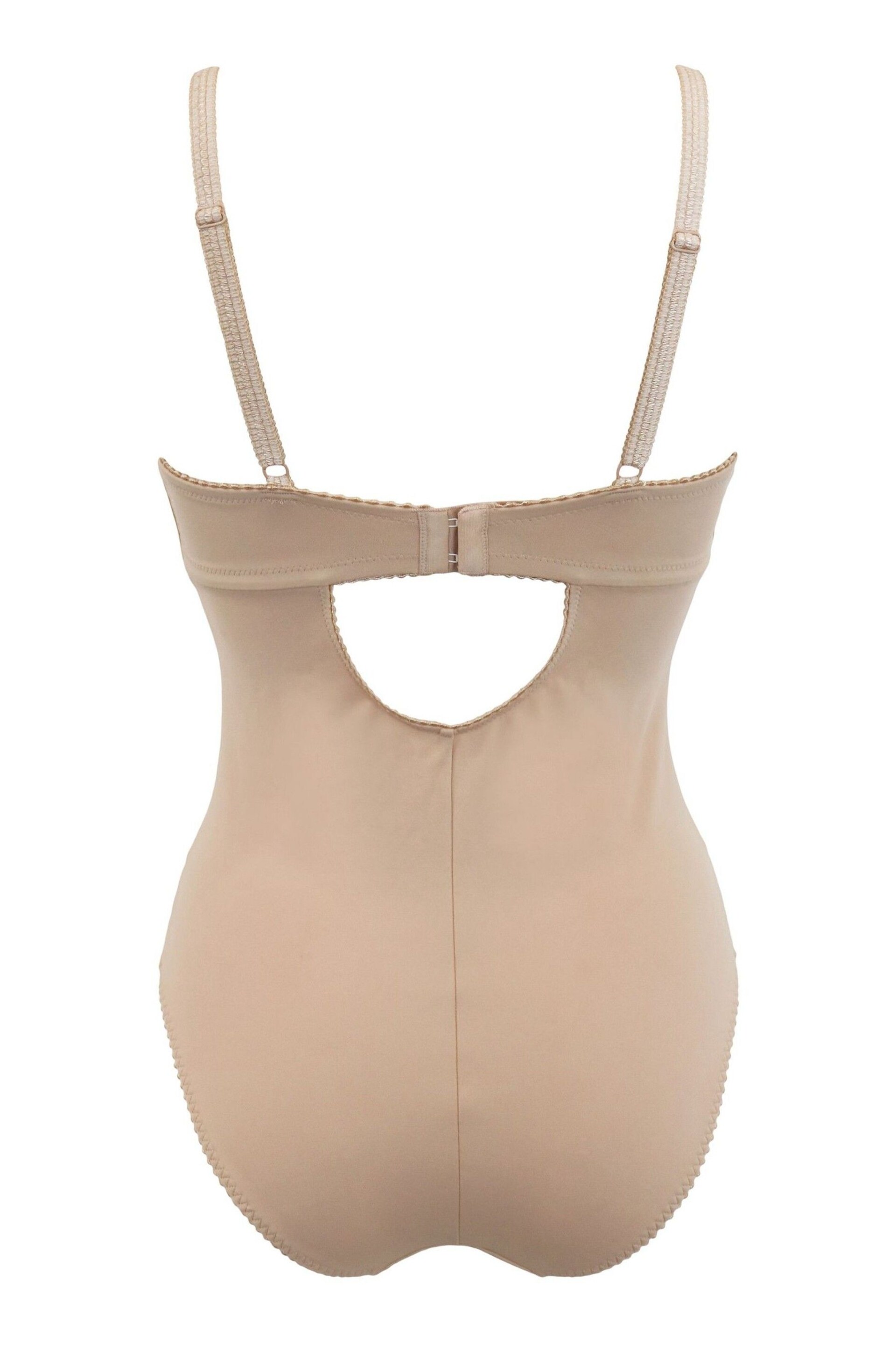 Pour Moi Brown St Tropez Underwired Bodyshaper - Image 4 of 4