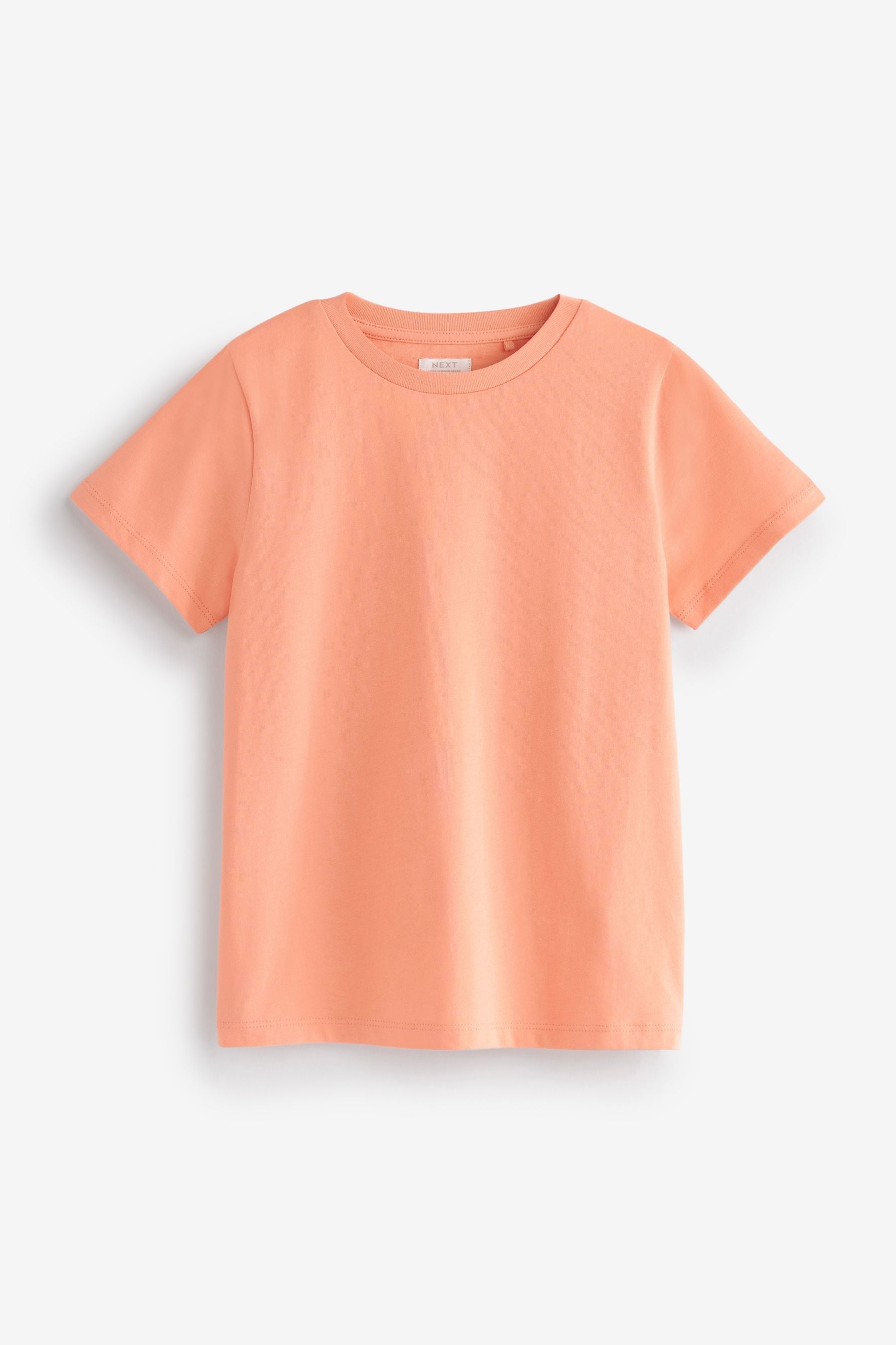 Buy Multi Pastel Plain 100 Cotton T Shirts 7 Pack 3 16yrs from the Next UK online shop
