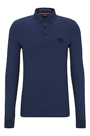BOSS Dark Navy Blue Passerby Polo Shirt - Image 5 of 5